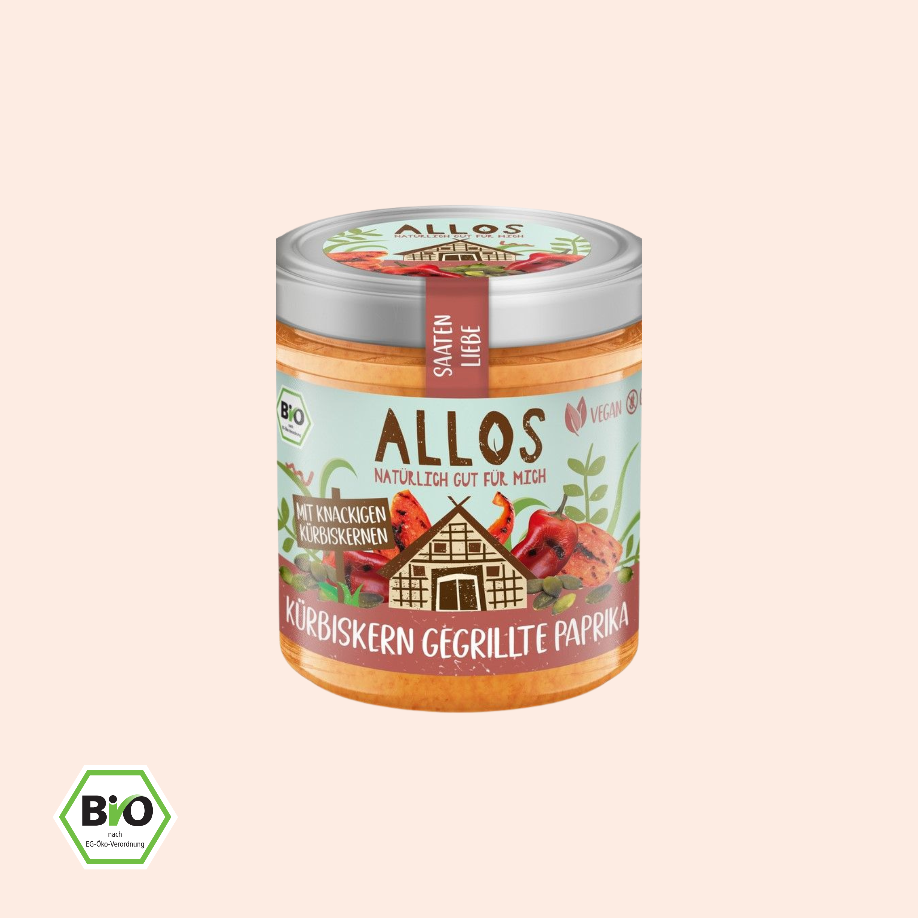 Saatenliebe Kürbiskern gegrillte Paprika (135 g)